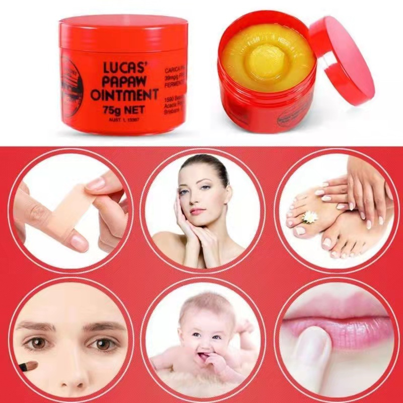 【Từ tp Hồ Chí Minh gửi hàng】Kem Đu Đủ Đa Năng Lucas Papaw Ointment 25g, 75g Dưỡng ẩm, dưỡng môi, ngăn ngừa chàm, giảm ngứa