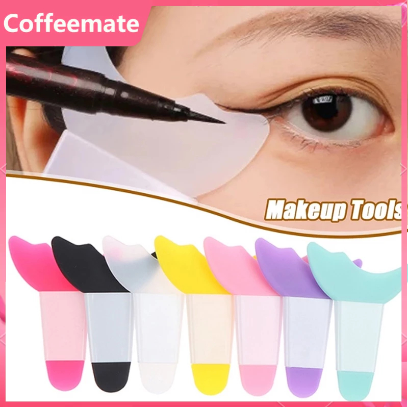 【coffeemate】⚡Bút Kẻ Mắt / Mascara Bằng Silicone Đa Năng Có Thể Tái Sử Dụng Cho Người Mới