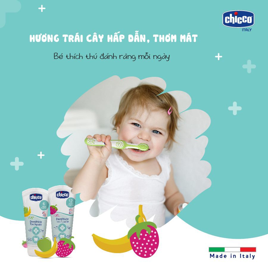 Kem đánh răng nuốt được Chicco