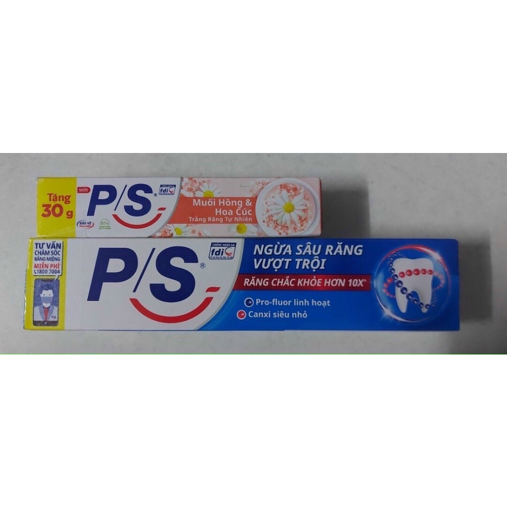 Kem đánh răng PS 180gr( mẫu mới ) tặng