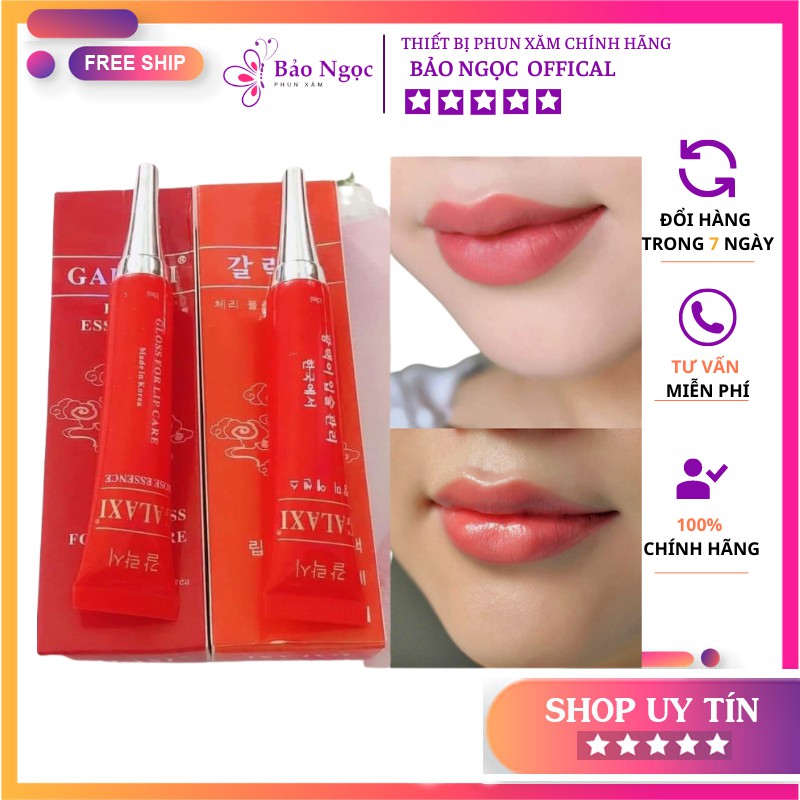 Dưỡng kích màu môi sau phun xăm Galaxi Hàn Quốc (15ml)