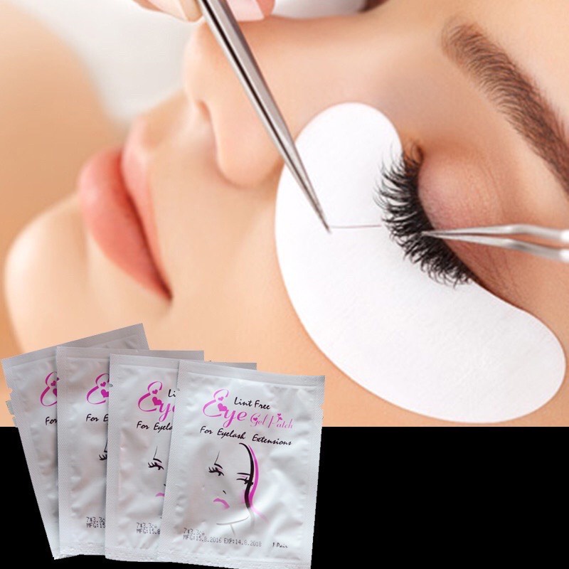 Gel pad mi, gelpad dán mi dưới collagen dưỡng mắt (1 bịch 50 cặp)