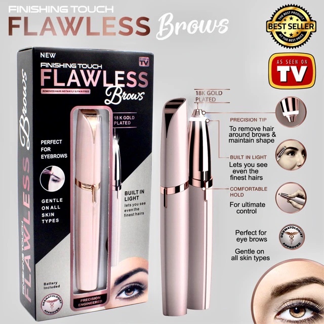 Máy Tỉa Lông Mày FLAWLESS Chạy Pin