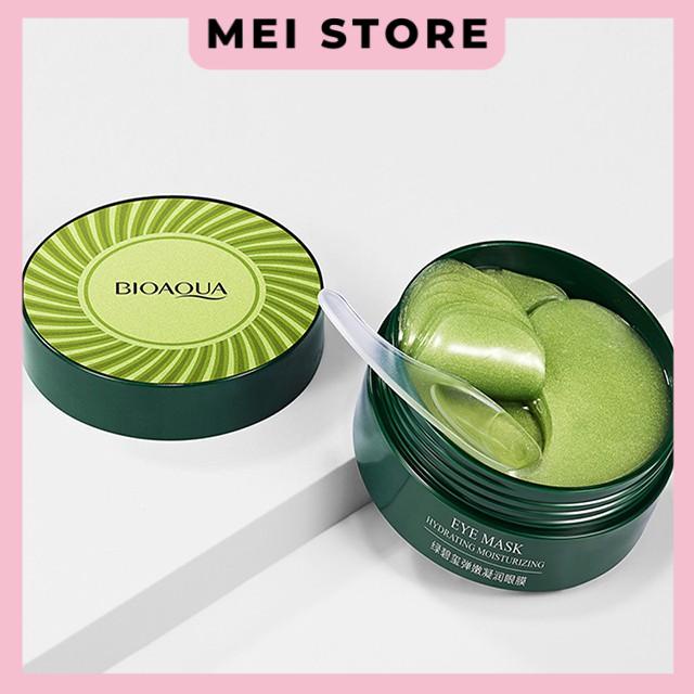 [HỘP 60 MIẾNG] MẶT NẠ MẮT BIOAQUA XANH