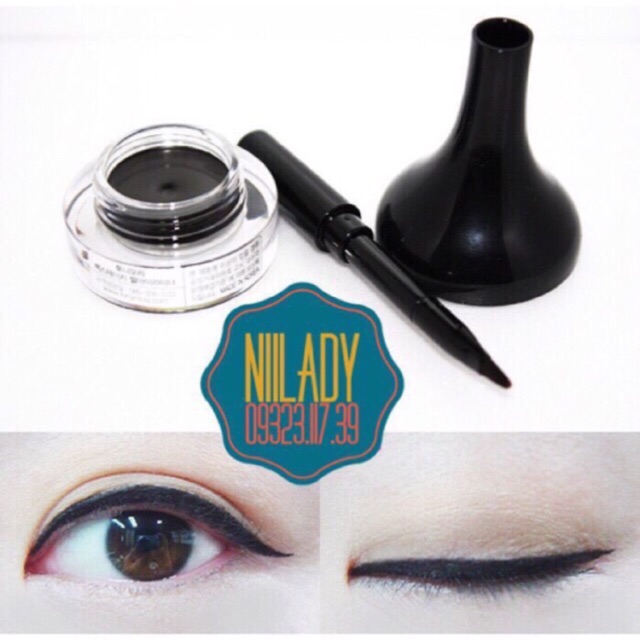 Gel kẻ mắt Tonymoly Back Gel Eyeliner 4g