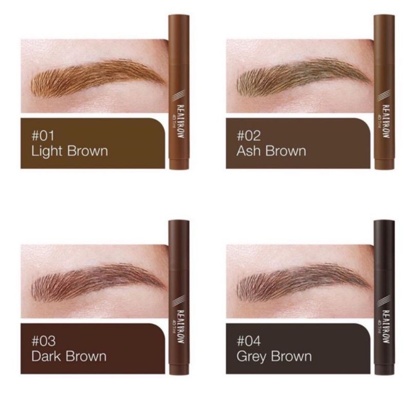 Bút kẻ chân mày phảy sợi Cathy Doll Real Brow 4D Tint