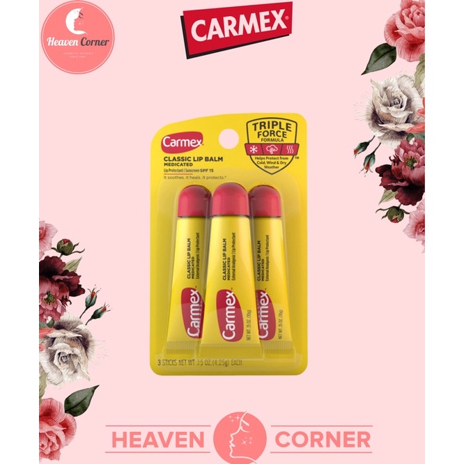 Son dưỡng môi Carmex giúp hồng môi, dưỡng ẩm