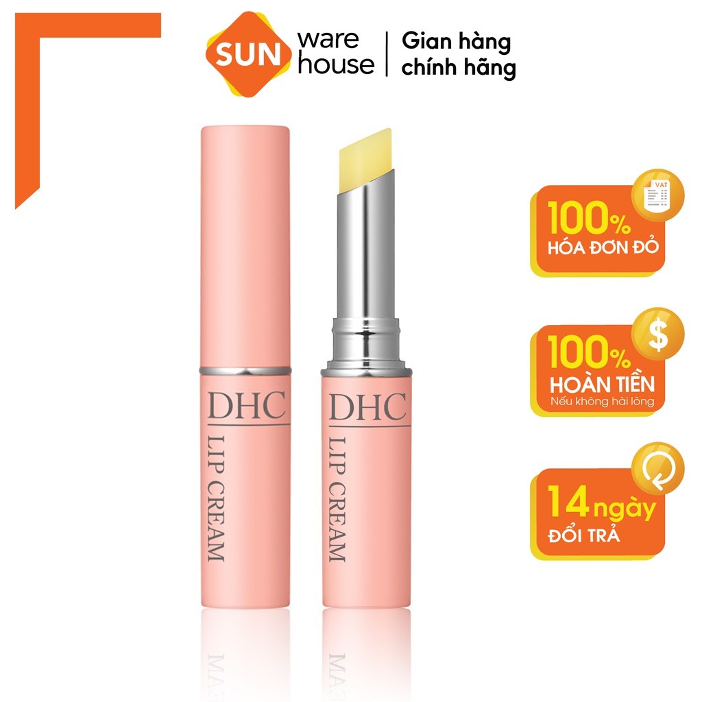 Son Dưỡng Môi DHC Lip Cream Chứa Tinh Chất Dầu Oliu Chăm Sóc Đôi Môi Mềm Mịn 1,5g