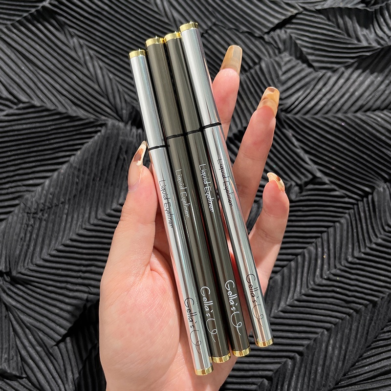 Kẻ mắt nước Siêu Mảnh Chống Trôi, Siêu Bền, Siêu Lì Gella Waterproof Liquid Eye liner