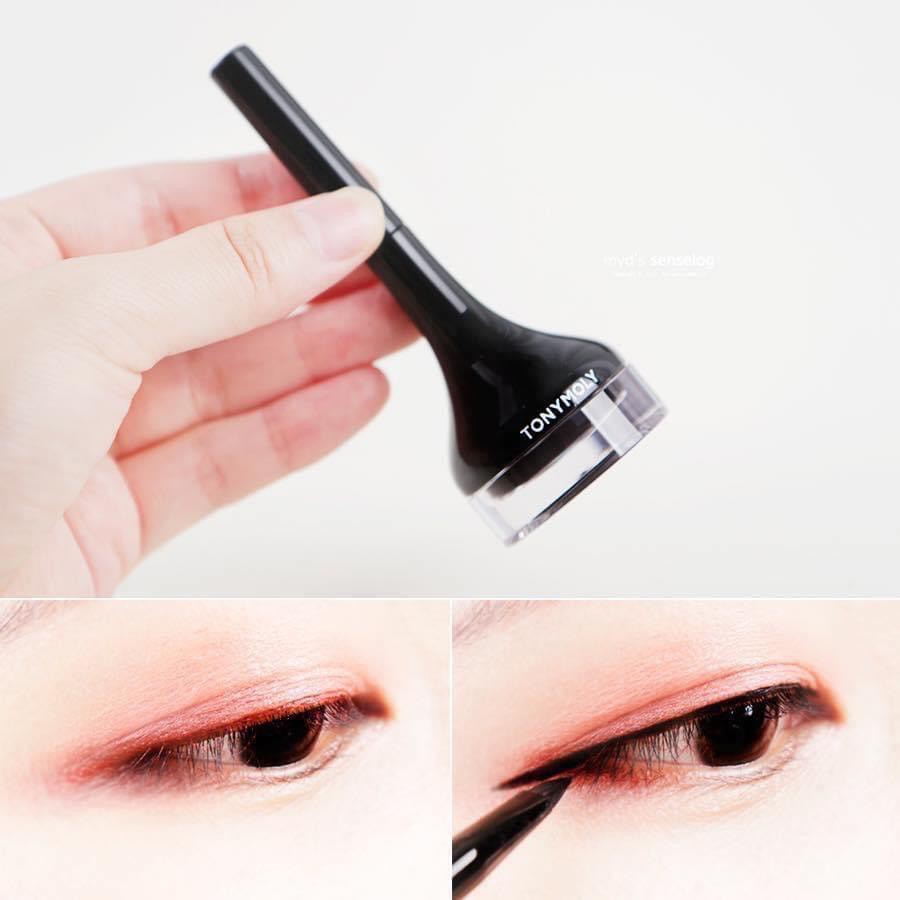 Kẻ Mắt TONYMOLY Dạng Gel Chống Lem Chống Trôi Black Gel Eyeliner 4g