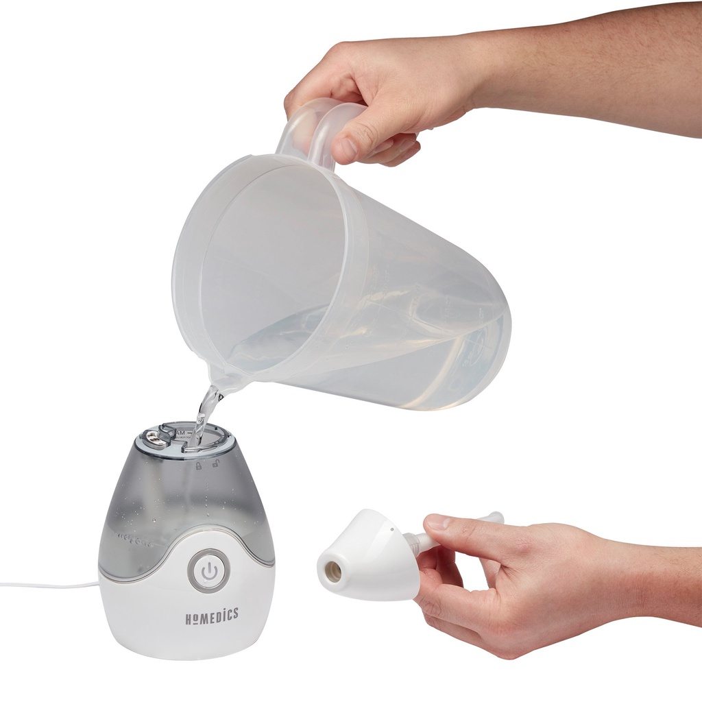 Máy tạo ẩm siêu âm khử khuẩn Homedics UHE-CM15-SO