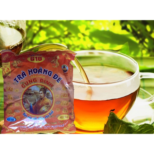 Trà Hoàng Đế G10 giúp ngủ ngon, đẹp da, mát gan - Đặc sản Huế