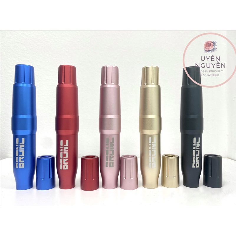 Máy Pen BRONC / Máy phun xăm 2 đầu /DCPX Uyên Nguyễn