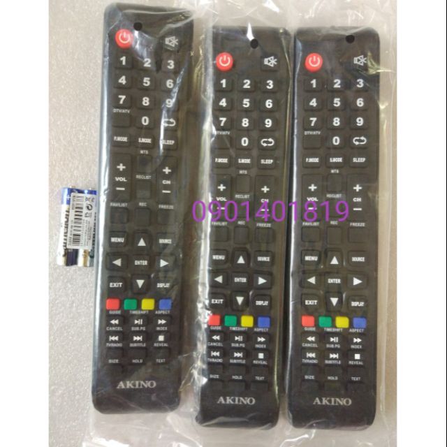Điều khiển Tivi AKINO PA-32TDBV và PA-40TDBV (Hàng chính hãng mới 100% ...