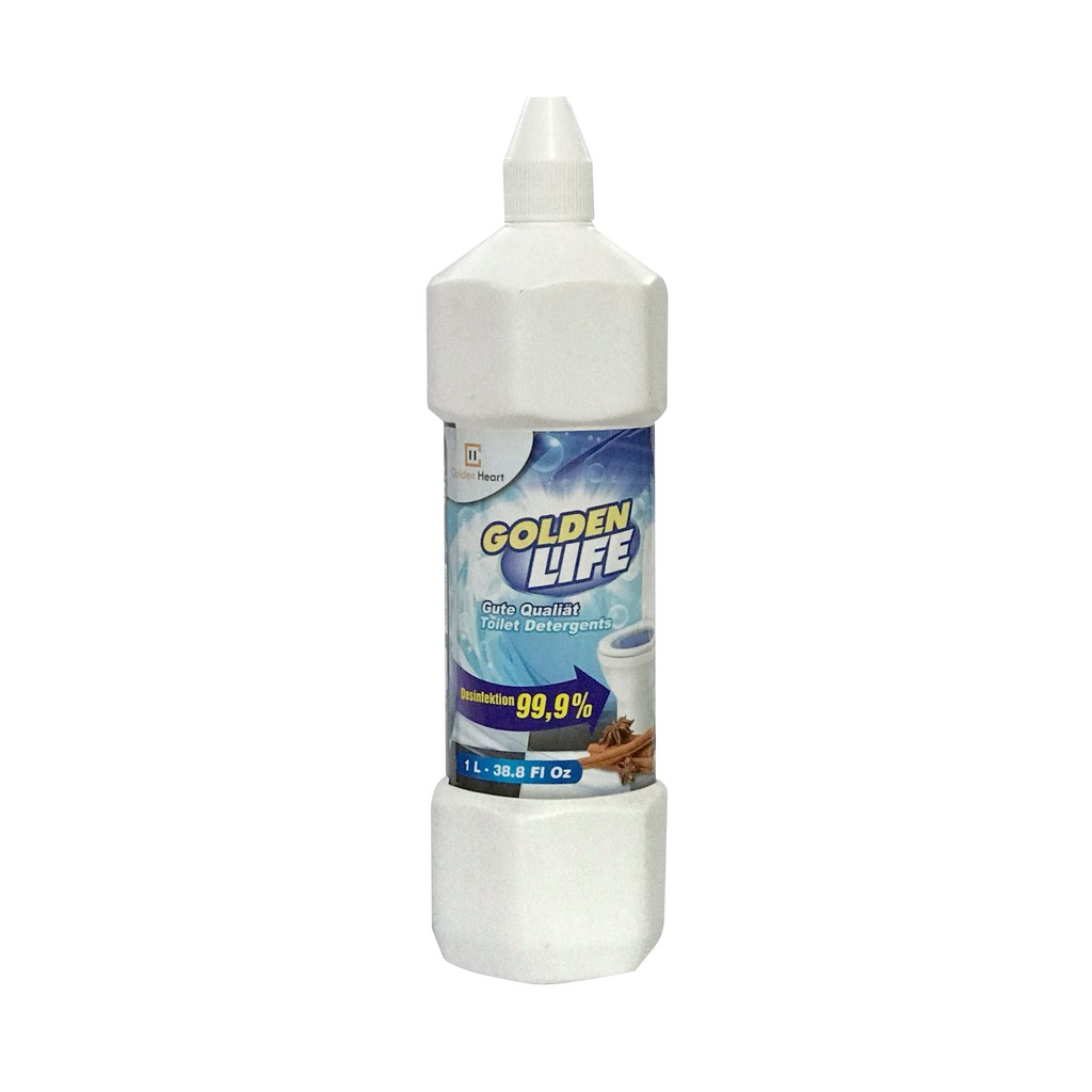 Nước Tẩy toilet Golden Life Hương Quế 1L - Golden Life Toilet Bowl Cleaner Cinnamon