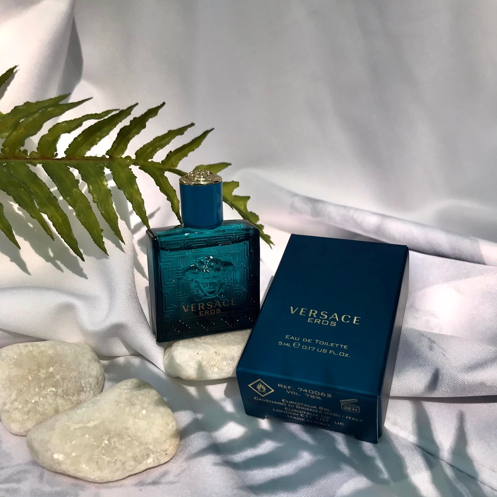 [MINI - REAL] Nước Hoa Versace Eros for Men EDT 5ml Chính Hãng