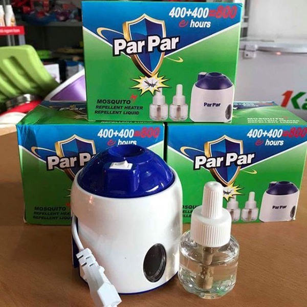 Máy xông tinh dầu đuổi muỗi ParPar tặng kèm lọ tinh dầu