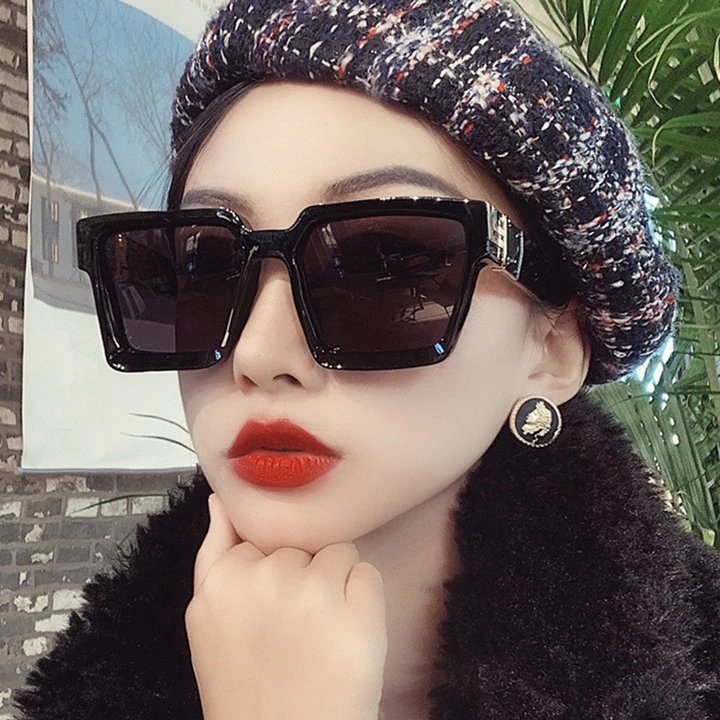 Women's New Red Sunglasses Retro – 2