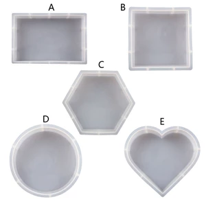 BTF Sách Kết Thúc Khuôn Silicon Cao Cấp Bookends Cho Kệ Pha Lê Chặn Sách Khuôn Cho Sách Phim CD Trò Chơi Điện Tử