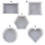 BTF Sách Kết Thúc Khuôn Silicon Cao Cấp Bookends Cho Kệ Pha Lê Chặn Sách Khuôn Cho Sách Phim CD Trò Chơi Điện Tử