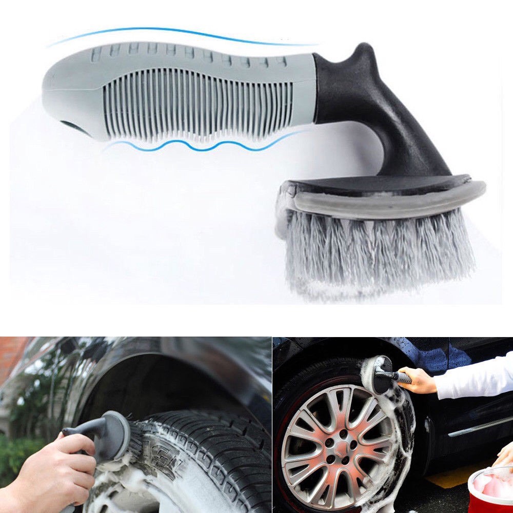 Bàn Chải Vệ Sinh Lốp Xe Máy Ô Tô Chuyên Dụng