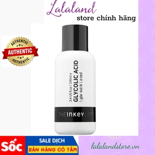 Nước hoa hồng kiềm dầu se khit lcl The INKEY List Glycolic Acid Liquid Toner 100ml