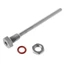 Allilivefoua2 Thép không gỉ Thermowell chuyên nghiệp M10X1 5 Sợi OD6mm cho cảm biến nhiệt độ 35 50 100 150 200 250