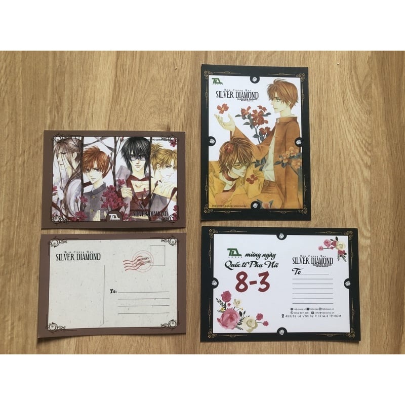 Ảnh Bookmark Giấy Nhiều Mẫu - TABooks 1