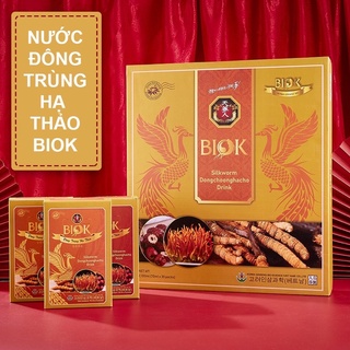 [ HÀNG CHÍNH HÃNG ] Nước Đông Trùng Hạ Thảo Biok - Hộp To 30 gói *70ml