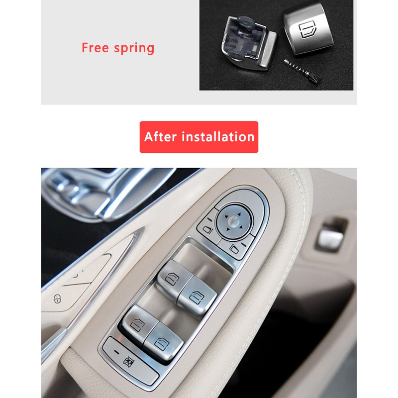 Nút Công Tắc Nâng Cửa Kính Xe Hơi benz c class w205 c180 c200