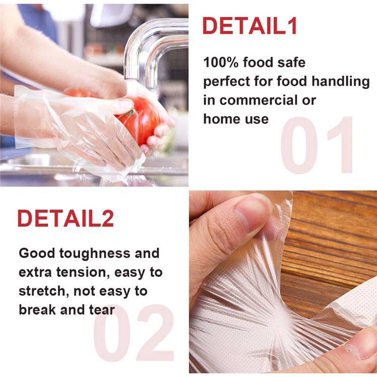 Set 100 Găng Tay Y Tế Bằng PE Sử Dụng Một Lần Đa Năng