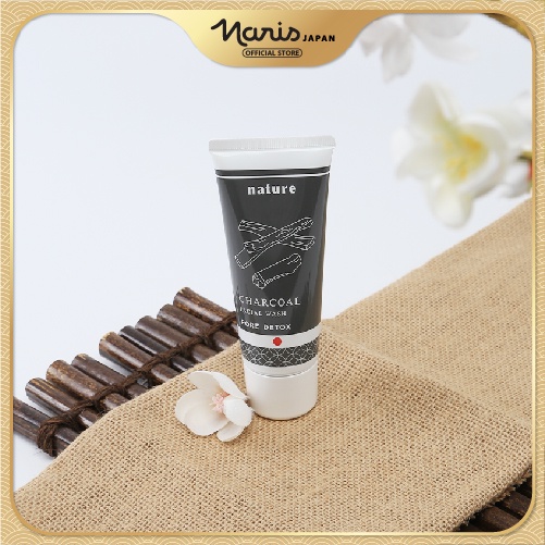 Ảnh Sữa Rửa Mặt se khít lỗ chân lông Naris Nature Charcoal 100g 2