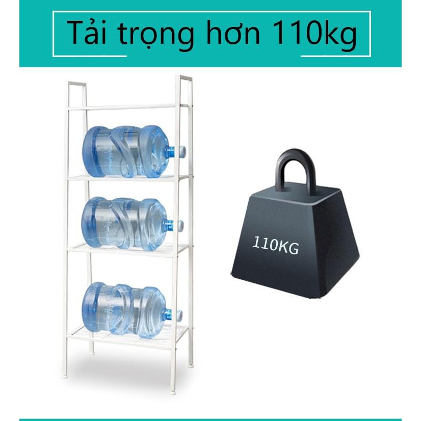 Kệ sắt 4 tầng, Kệ sách,Chậu hoa,Cây Cảnh,để đồ trang trí phong cách hiện đại ( PKGS14)