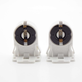 Ổ cắm nhựa AC 100–250V cho T8/G13, đế đèn huỳnh quang/LED T8