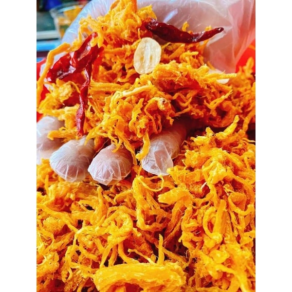 Khô gà bơ tỏi loại 1— 500g - [ FREE SHIP XTRA]   -Hàng ngon nhà làm [handmade]