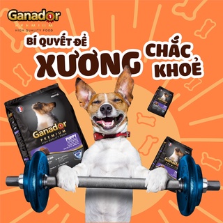 Thức Ăn Hạt Cho Chó Ganador Fibs Gói 400g Cho Chó Con Và Trưởng Thành Đủ Vị