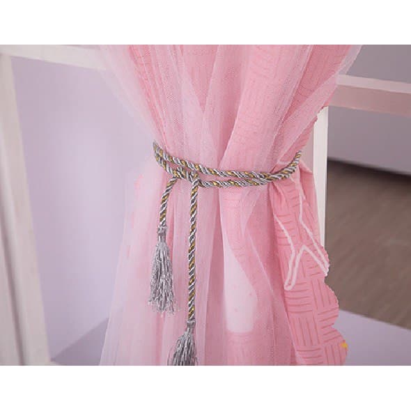 Ảnh Rèm cửa dán tường Levika Hồng Rose rừng Thông cánh mơ 3