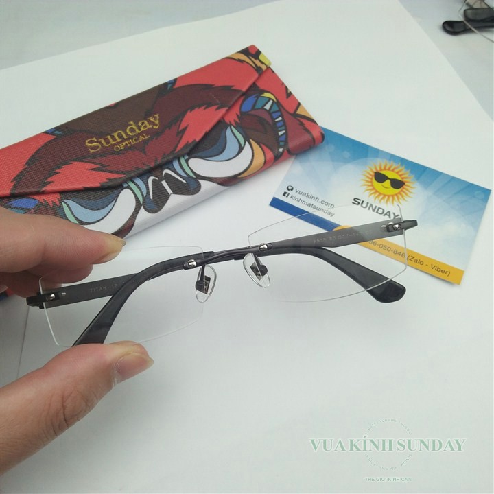 Gọng kính cận titanium sunday TT04