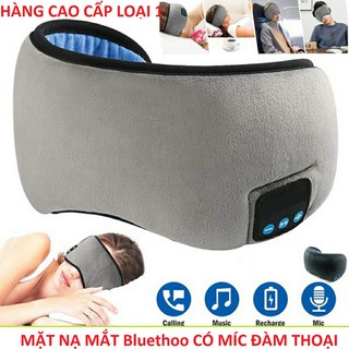 Tai nghe Bluetooth , Mặt Nạ Bịt Mắt Kết Nối Bluetooth 5.0 Thông Minh nghe nhạc Tiện Dụng Khi ngủ hoặc Tập Thể Thao