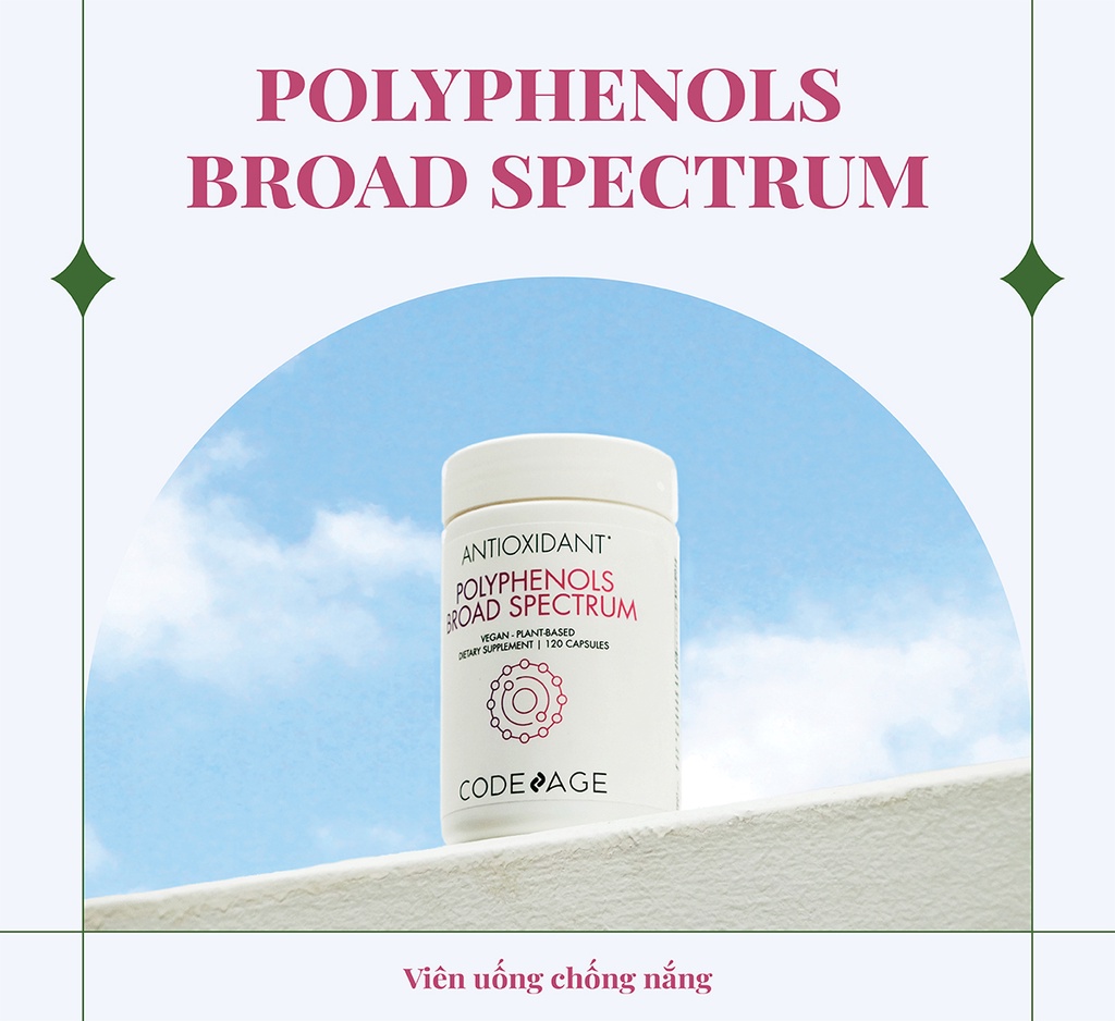 Thực phẩm bảo vệ sức khoẻ Polyphenols CODEAGE 120 viên | Shopee Việt Nam