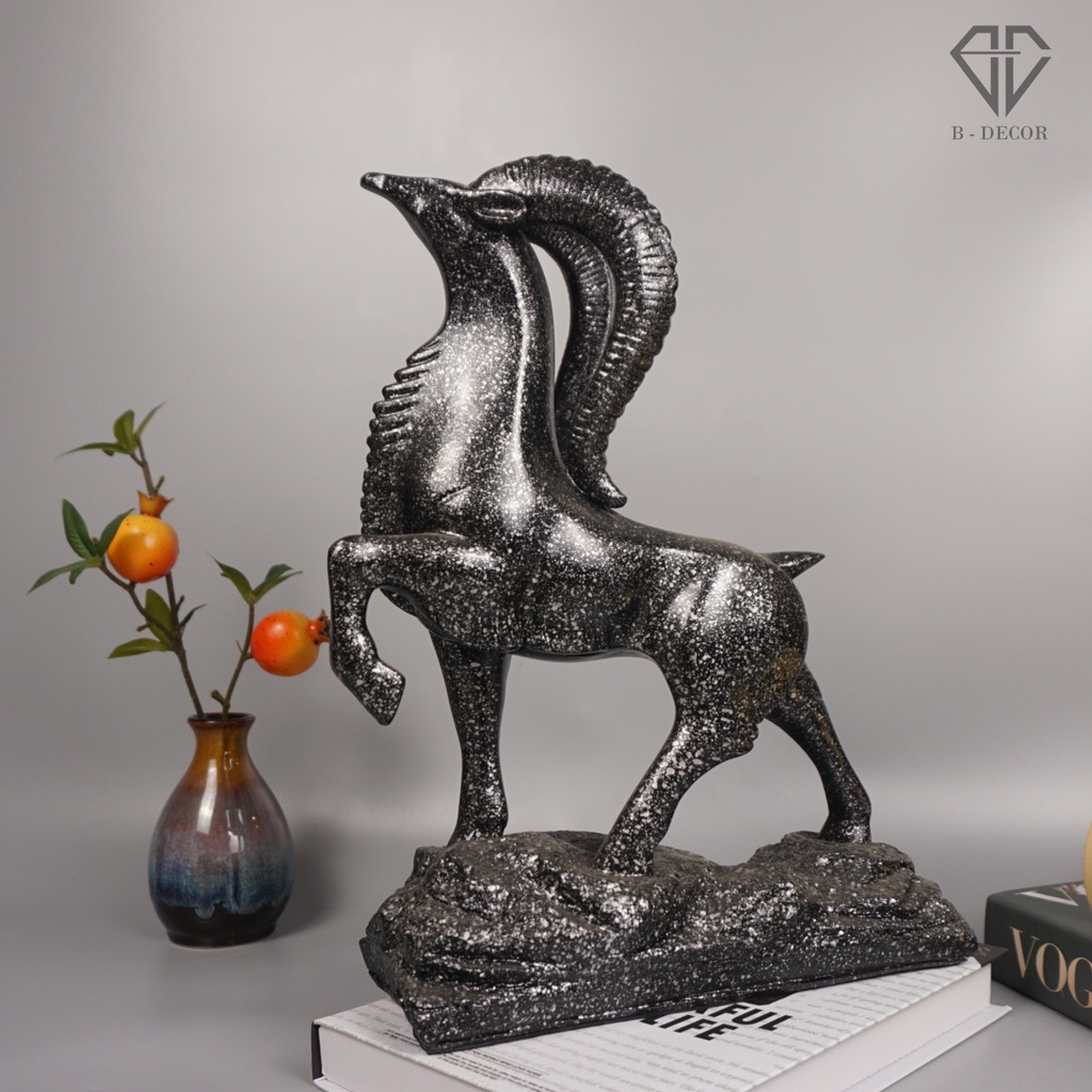Tượng Dê vương quyền- decor phòng làm việc, phòng khách, quà tặng hợp phong thủy cho người sở hữu