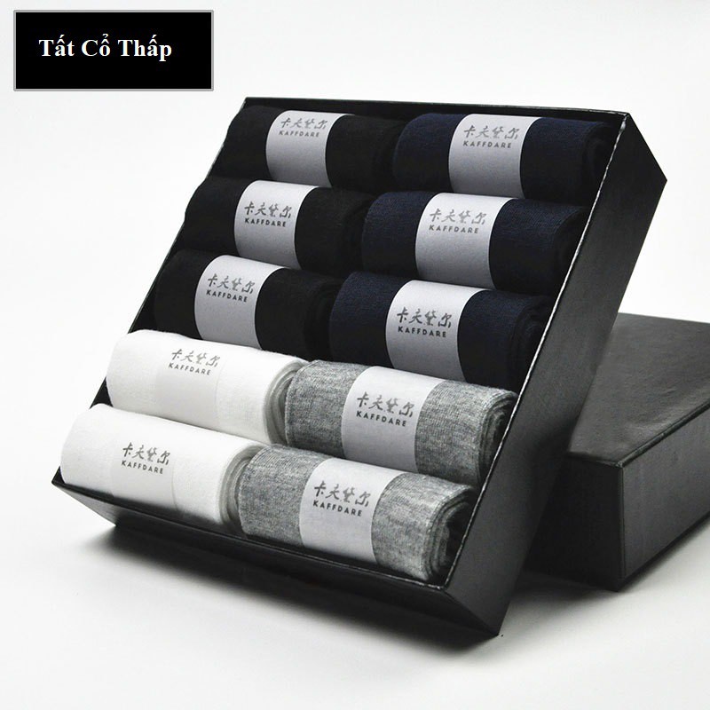 Tất Vớ Nam GOAT TV005 phong cách basic hộp 10 cái