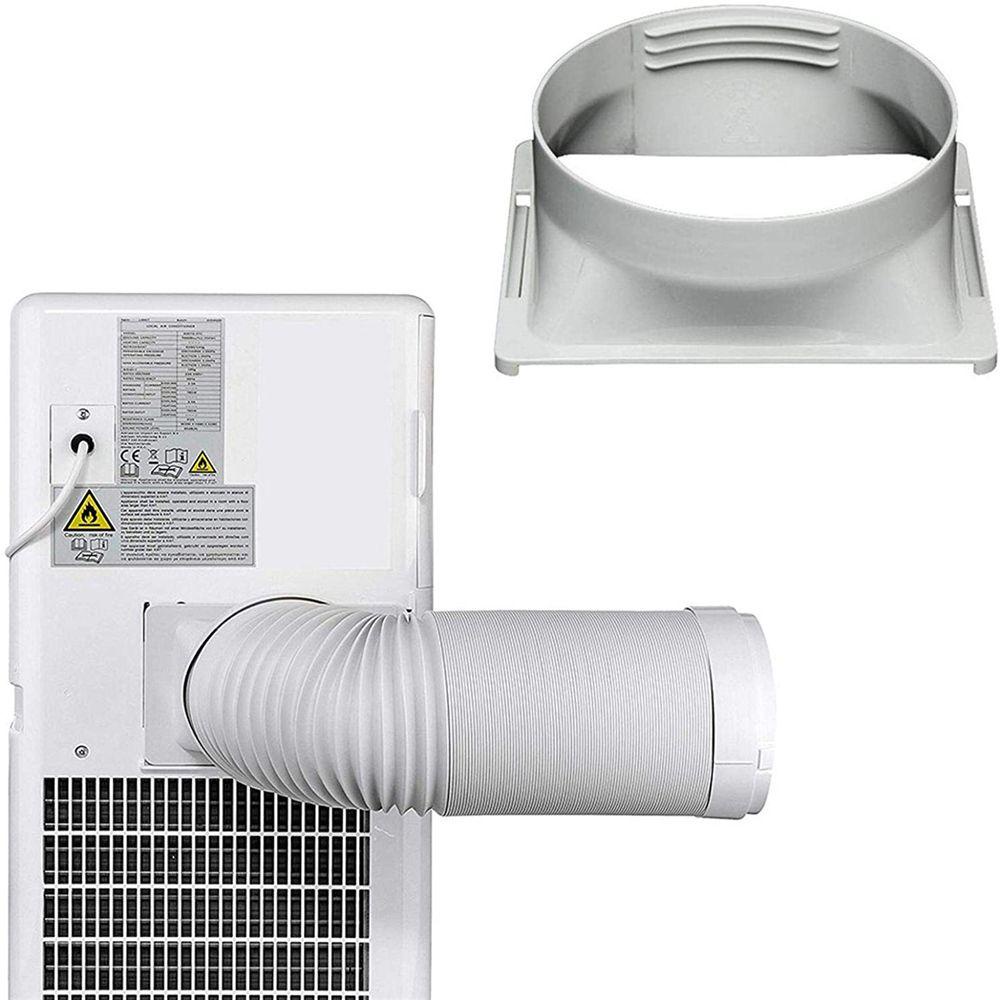Giao diện ống xả SUNKISSD Ống điều hòa di động Ống dẫn hình tròn / vuông