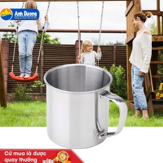Cốc inox, ca inox 7cm dày dặn- siêu bền tiện lợi cho dã ngoại