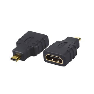 Đầu Chuyển cổng Micro HDMI sang HDMI - Micro HDMI to HDMI - Màu đen - MICRO HDMI TO HDMI