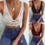 Áo Bralette Push Up Plus Size Ren Hoa xuyên thấu