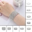 JUIC 1-10 Hàng Co Giãn Lắc Tay Trang Sức Cưới Người Phụ Nữ Pha Lê Kim Cương Giả