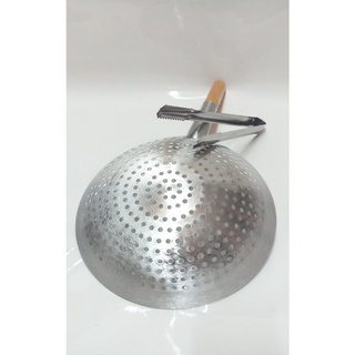 Vợt Vớt Xương, Rau Củ INOX Cán Gỗ Loại DÀY | Shopee Việt Nam