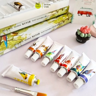 Bộ màu vẽ acrylic Marie’s 12 tuýp 5ml