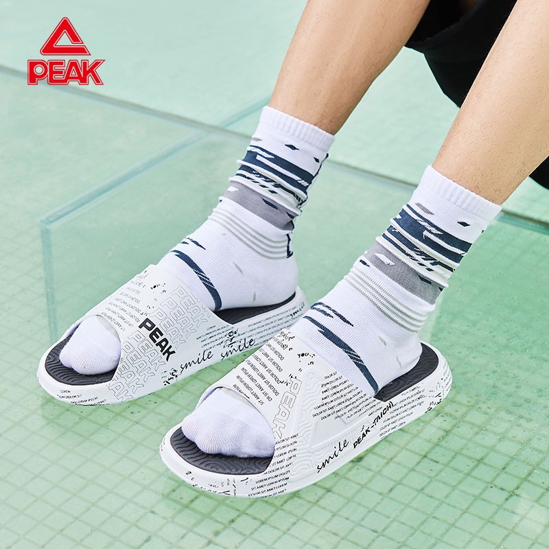 Mô tả Dép quai ngang nam PEAK Taichi Slippers E92037L ET32027L E11937L - 8